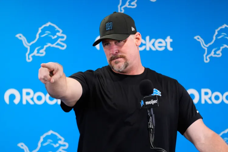 Lions coach Dan Campbell addresses Terrion Arnold's situation with the team on the eve of camp